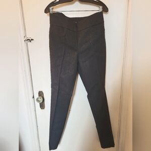 Renuar pull-on slim ankle pants grey size 8